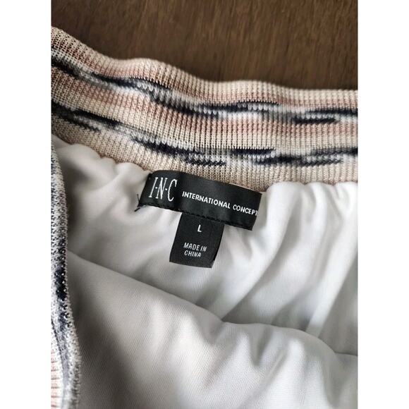 I.N.C. International Concepts Knit Halter Top & Fringe-Trim Midi Skirt L Nwt - Picture 12 of 12